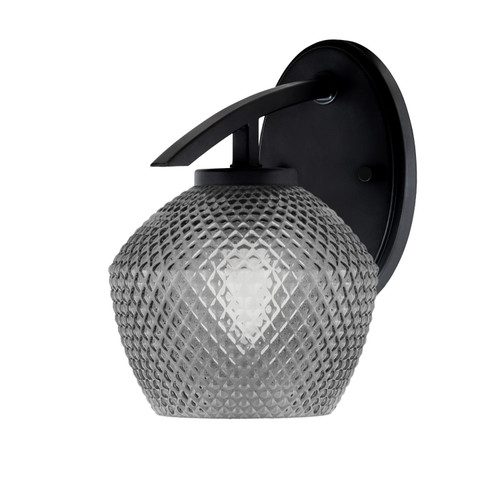 Toltec Lighting - 3720-MB-4622 - One Light Wall Sconce - Kurve - Matte Black