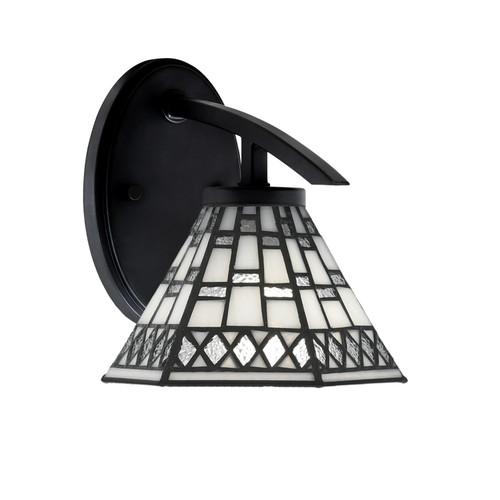 Toltec Lighting - 3720-MB-9105 - One Light Wall Sconce - Kurve - Matte Black