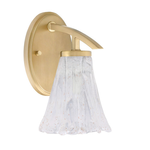 Toltec Lighting - 3720-NAB-729 - One Light Wall Sconce - Kurve - New Age Brass