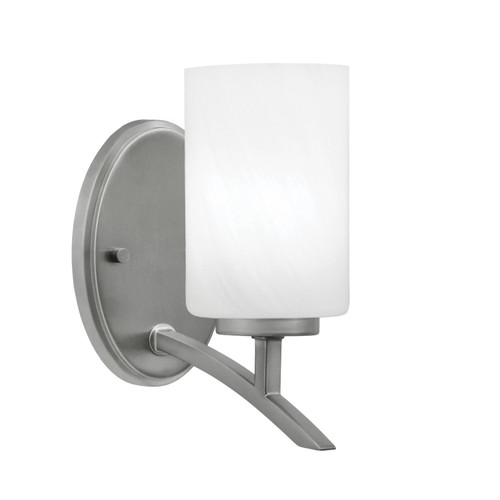Toltec Lighting - 3721-GP-3001 - One Light Wall Sconce - Kurve - Graphite