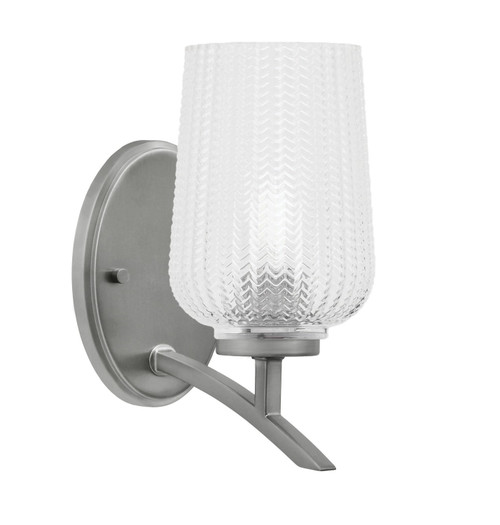 Toltec Lighting - 3721-GP-4250 - One Light Wall Sconce - Kurve - Graphite