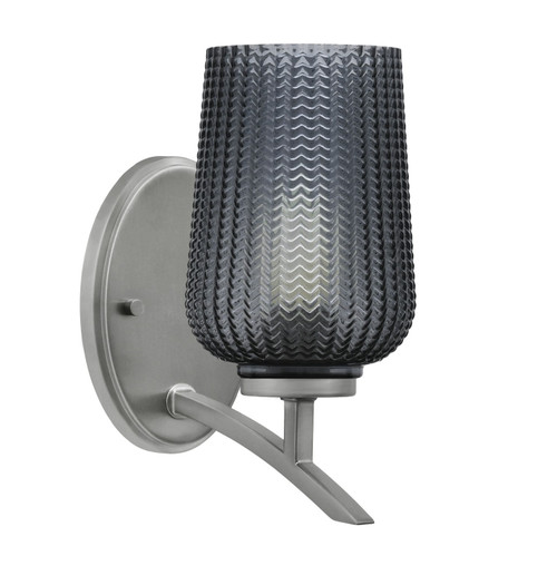 Toltec Lighting - 3721-GP-4252 - One Light Wall Sconce - Kurve - Graphite