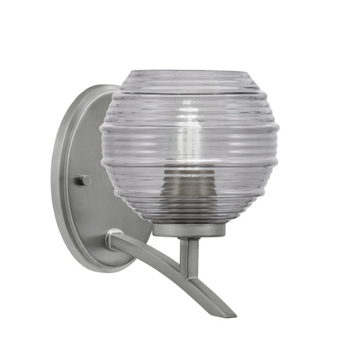 Toltec Lighting - 3721-GP-5112 - One Light Wall Sconce - Kurve - Graphite