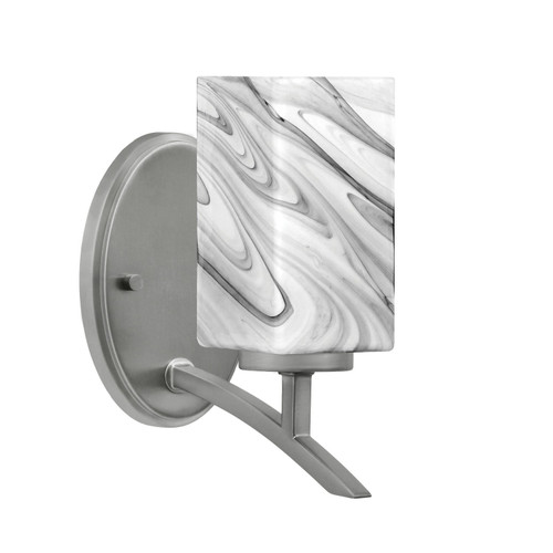 Toltec Lighting - 3721-GP-549 - One Light Wall Sconce - Kurve - Graphite
