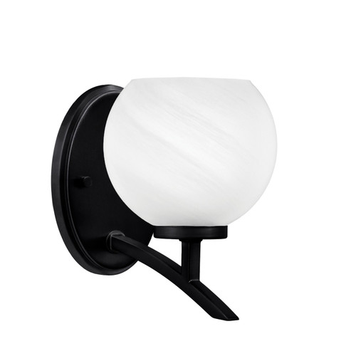 Toltec Lighting - 3721-MB-4101 - One Light Wall Sconce - Kurve - Matte Black