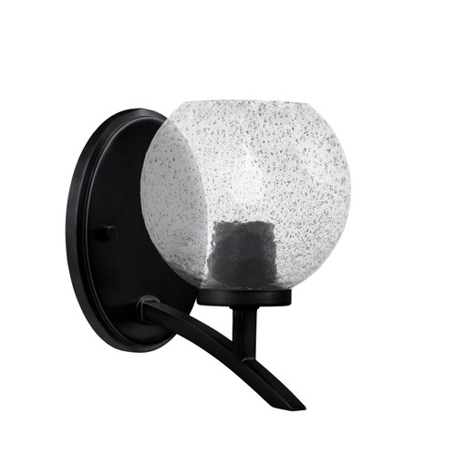 Toltec Lighting - 3721-MB-4102 - One Light Wall Sconce - Kurve - Matte Black