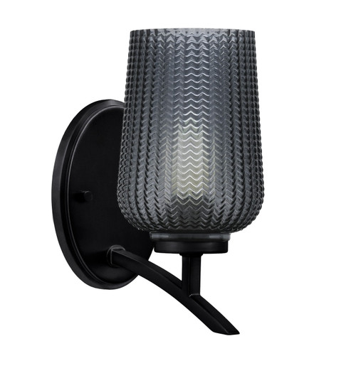 Toltec Lighting - 3721-MB-4252 - One Light Wall Sconce - Kurve - Matte Black