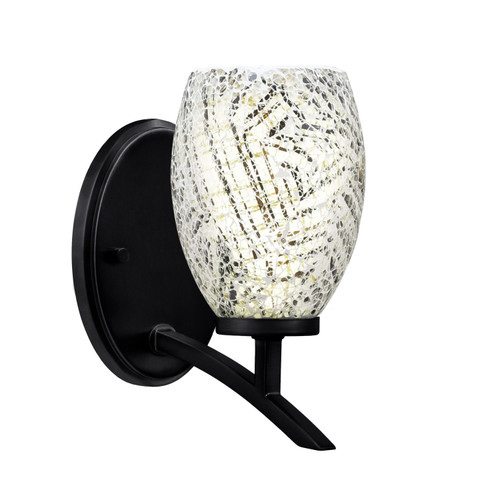 Toltec Lighting - 3721-MB-5054 - One Light Wall Sconce - Kurve - Matte Black