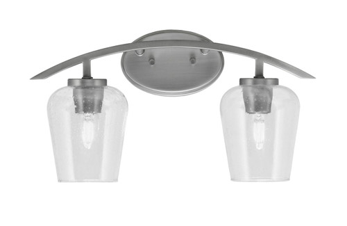 Toltec Lighting - 3722-GP-210 - Two Light Bath Bar - Kurve - Graphite