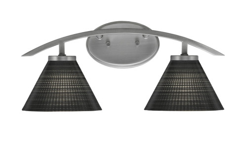 Toltec Lighting - 3722-GP-4059 - Two Light Bath Bar - Kurve - Graphite