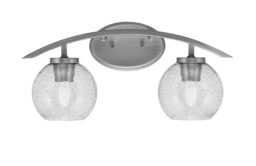Toltec Lighting - 3722-GP-4102 - Two Light Bath Bar - Kurve - Graphite