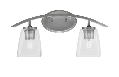 Toltec Lighting - 3722-GP-461 - Two Light Bath Bar - Kurve - Graphite