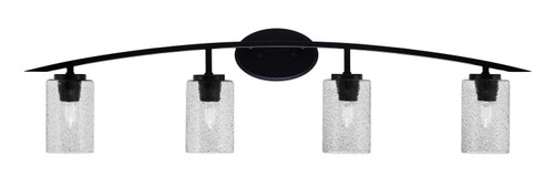 Toltec Lighting - 3724-MB-3002 - Four Light Bath Bar - Kurve - Matte Black