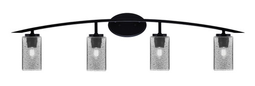 Toltec Lighting - 3724-MB-542 - Four Light Bath Bar - Kurve - Matte Black