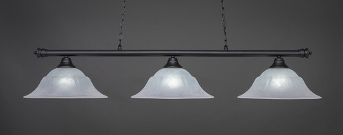 Toltec Lighting - 373-MB-53615 - Three Light Bar - Oxford - Matte Black
