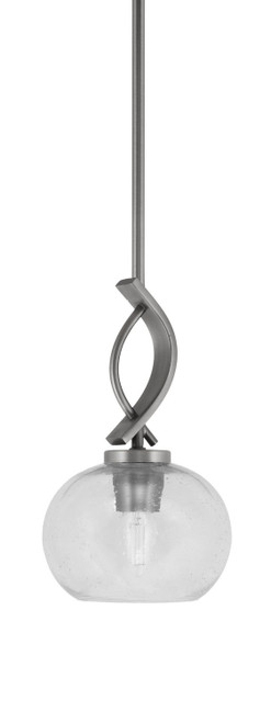 Toltec Lighting - 3901-GP-202 - One Light Mini Pendant - Cavella - Graphite