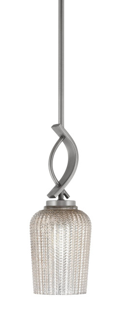 Toltec Lighting - 3901-GP-4253 - One Light Mini Pendant - Cavella - Graphite