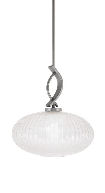 Toltec Lighting - 3901-GP-4658 - One Light Mini Pendant - Cavella - Graphite