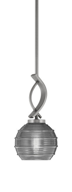 Toltec Lighting - 3901-GP-5110 - One Light Mini Pendant - Cavella - Graphite