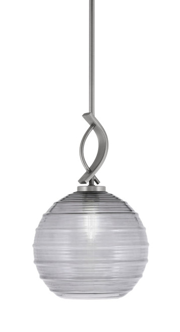 Toltec Lighting - 3901-GP-5122 - One Light Mini Pendant - Cavella - Graphite