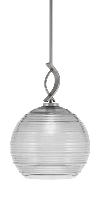 Toltec Lighting - 3901-GP-5130 - One Light Mini Pendant - Cavella - Graphite