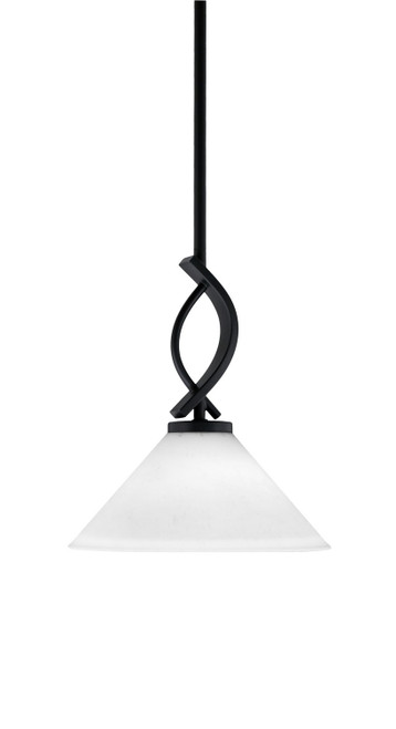 Toltec Lighting - 3901-MB-314 - One Light Mini Pendant - Cavella - Matte Black