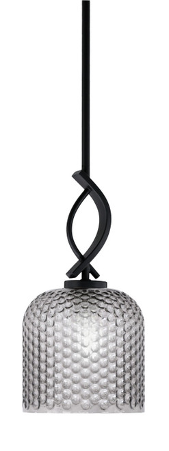 Toltec Lighting - 3901-MB-4912 - One Light Mini Pendant - Cavella - Matte Black