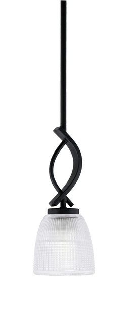 Toltec Lighting - 3901-MB-500 - One Light Mini Pendant - Cavella - Matte Black