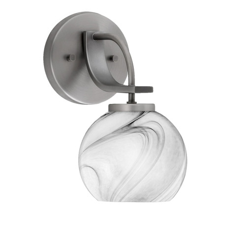 Toltec Lighting - 3911-GP-4109 - One Light Wall Sconce - Cavella - Graphite