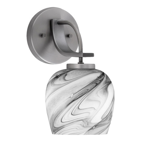 Toltec Lighting - 3911-GP-4819 - One Light Wall Sconce - Cavella - Graphite