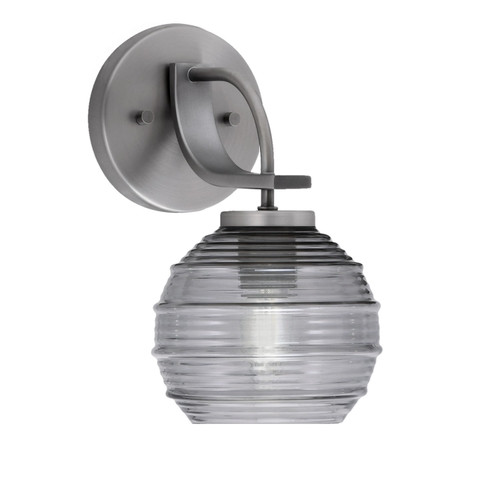 Toltec Lighting - 3911-GP-5112 - One Light Wall Sconce - Cavella - Graphite