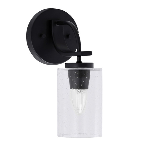 Toltec Lighting - 3911-MB-300 - One Light Wall Sconce - Cavella - Matte Black