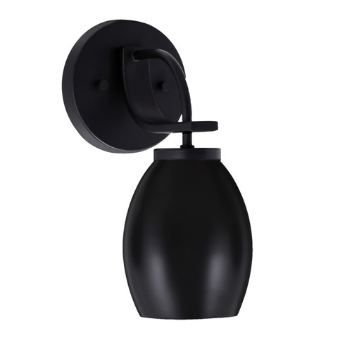 Toltec Lighting - 3911-MB-426-MB - One Light Wall Sconce - Cavella - Matte Black