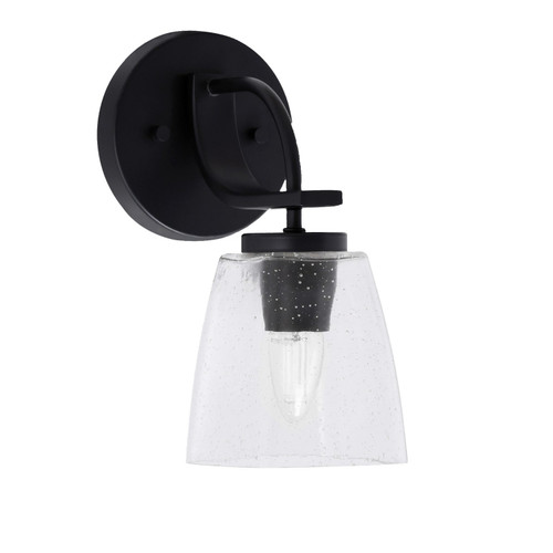 Toltec Lighting - 3911-MB-461 - One Light Wall Sconce - Cavella - Matte Black