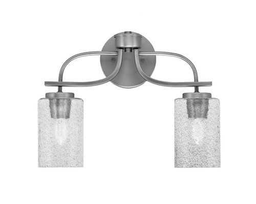 Toltec Lighting - 3912-GP-3002 - Two Light Bath Bar - Cavella - Graphite