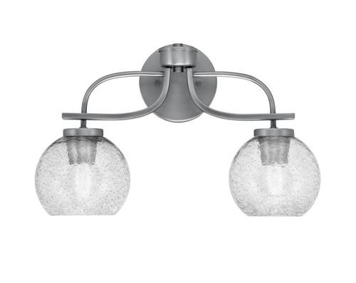 Toltec Lighting - 3912-GP-4102 - Two Light Bath Bar - Cavella - Graphite