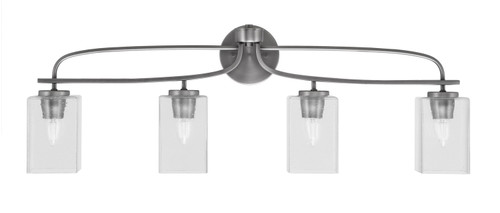 Toltec Lighting - 3914-GP-530 - Four Light Bath Bar - Cavella - Graphite