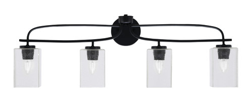 Toltec Lighting - 3914-MB-530 - Four Light Bath Bar - Cavella - Matte Black