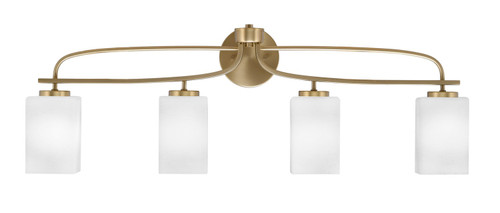Toltec Lighting - 3914-NAB-531 - Four Light Bath Bar - Cavella - New Age Brass