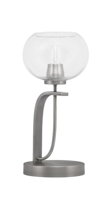 Toltec Lighting - 39-GP-202 - One Light Table Lamp - Cavella - Graphite