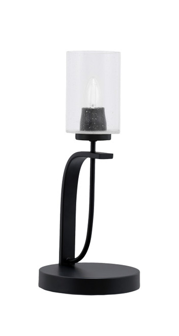 Toltec Lighting - 39-MB-300 - One Light Table Lamp - Cavella - Matte Black