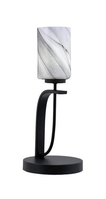 Toltec Lighting - 39-MB-3009 - One Light Table Lamp - Cavella - Matte Black