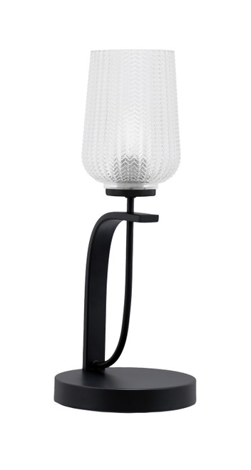 Toltec Lighting - 39-MB-4250 - One Light Table Lamp - Cavella - Matte Black