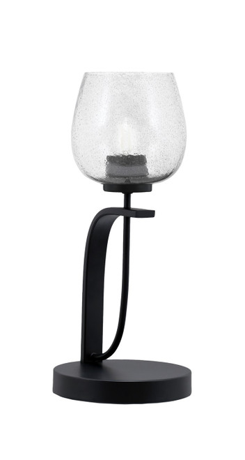 Toltec Lighting - 39-MB-4812 - One Light Table Lamp - Cavella - Matte Black