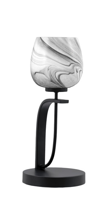 Toltec Lighting - 39-MB-4819 - One Light Table Lamp - Cavella - Matte Black