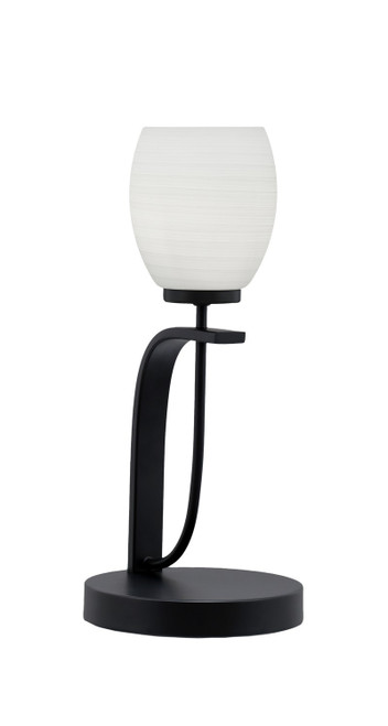 Toltec Lighting - 39-MB-615 - One Light Table Lamp - Cavella - Matte Black