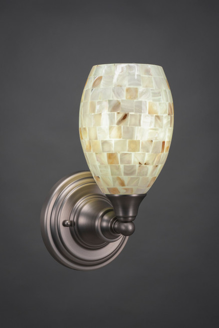 Toltec Lighting - 40-BN-406 - One Light Wall Sconce - Any - Brushed Nickel