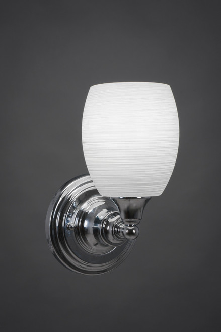 Toltec Lighting - 40-CH-615 - One Light Wall Sconce - Any - Chrome