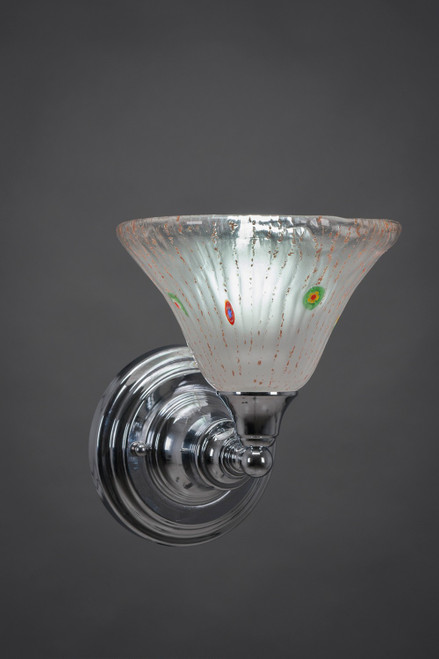 Toltec Lighting - 40-CH-751 - One Light Wall Sconce - Any - Chrome