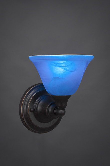 Toltec Lighting - 40-DG-4155 - One Light Wall Sconce - Any - Dark Granite